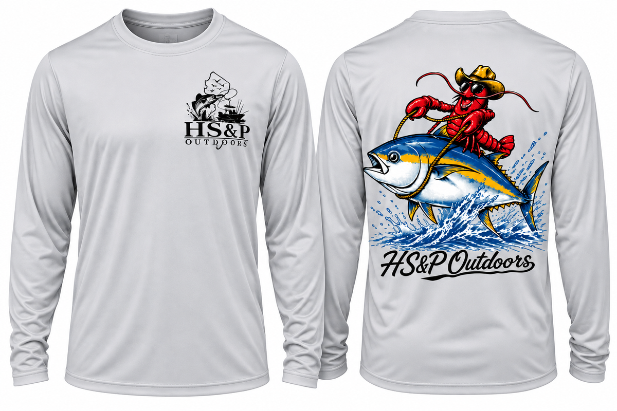 Long Sleeve Lobster Rodeo T-shirt