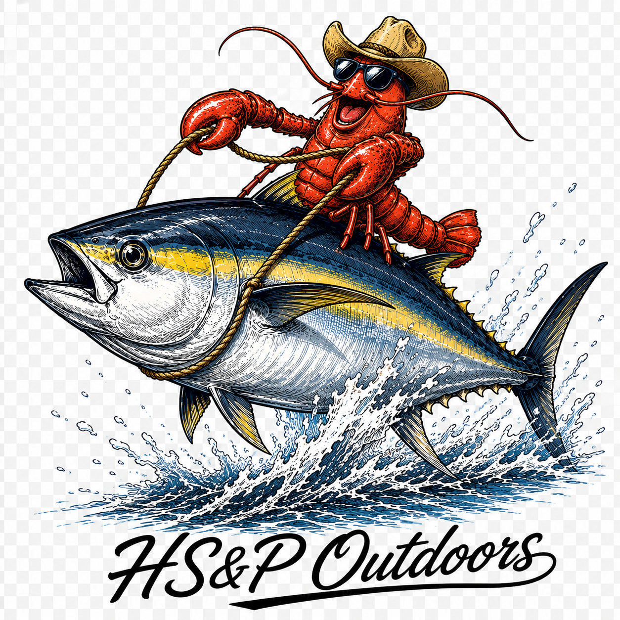 Lobster Rodeo T-shirt